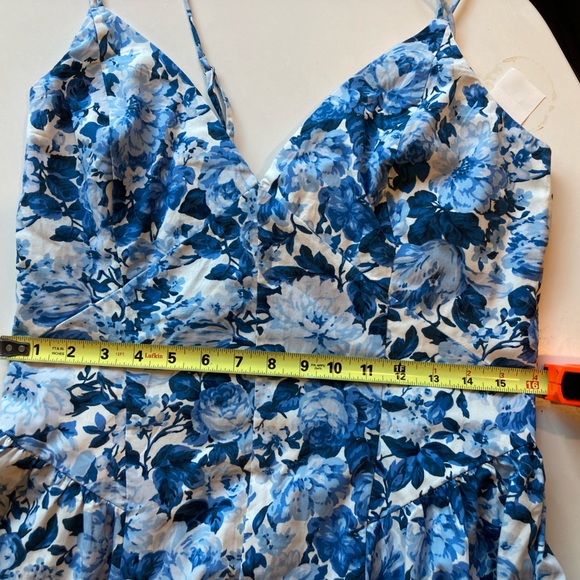 SOLD - Abercrombie & Fitch - Strappy Drop-Waist Maxi Dress size large - Picture 4 of 5